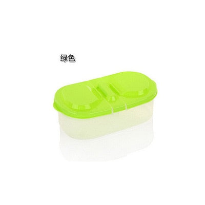 1 PCS Healthy Plastic Food Container Portable Lunch Box Capacity Camping Picnic Food Fruit Container Storage Box