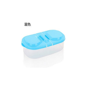 1 PCS Healthy Plastic Food Container Portable Lunch Box Capacity Camping Picnic Food Fruit Container Storage Box