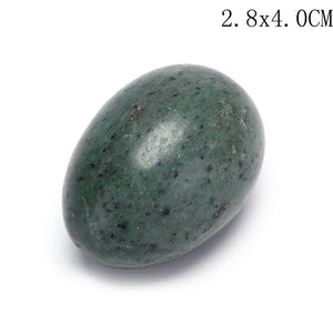 natural Nephrite jade Drilled Yoni Eggs Pelvic Muscle Exercise Tightening Balls For Pregnant Women Health Care