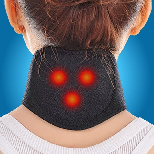 Tourmaline Magnetic Therapy Neck Massager Cervical Vertebra Protection Spontaneous Heating Belt Body Massager Face Skin Care Hot