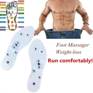 3Pairs Shoe Gel Insoles Feet Magnetic Therapy Health Care for Men Comfort Pads Foot Care Relaxation Gifts Foot Massager